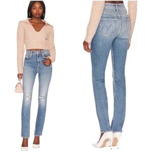 Mother Denim High waisted Rider Skimp Jeans